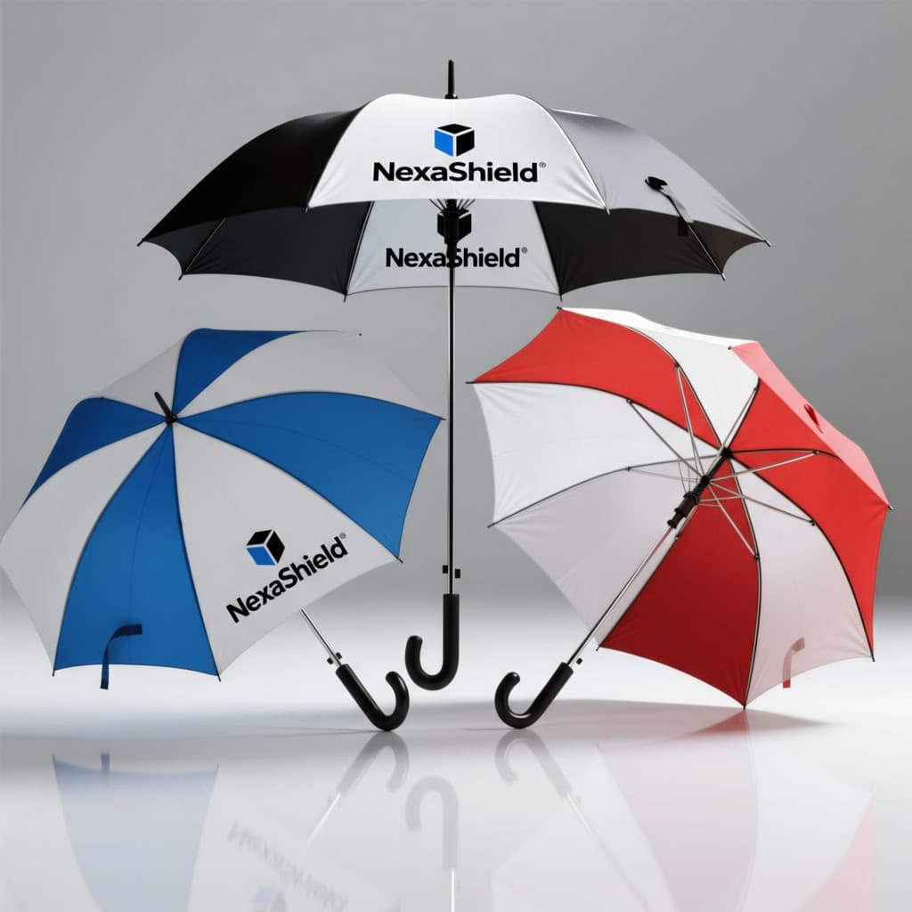 Custom promotional umbrellas for marketing